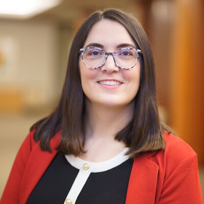 Headshot of Treasurer Tara Britton